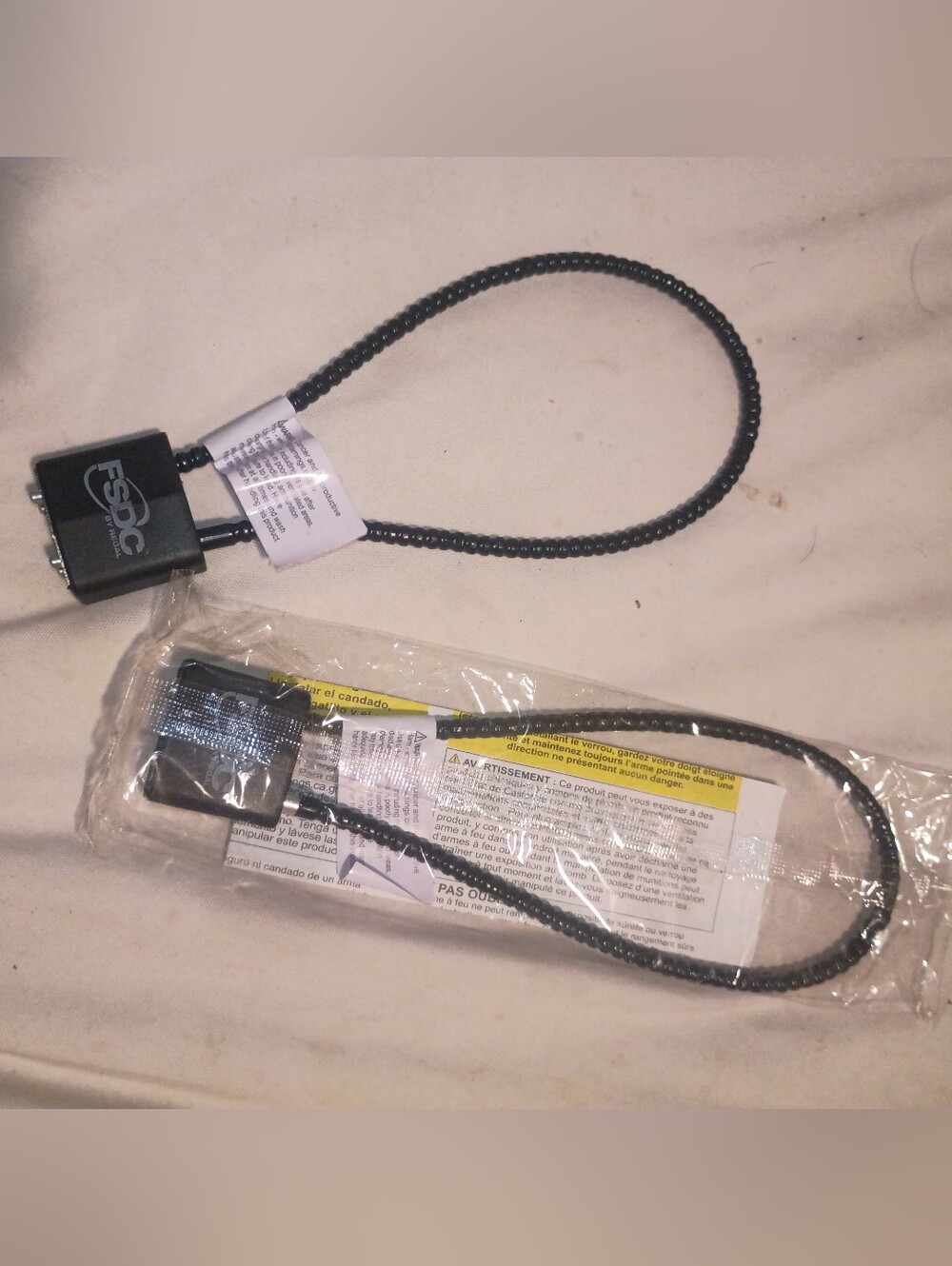 Coiled Gun Locks